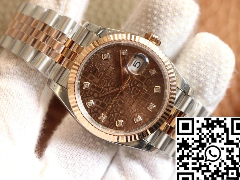 Rolex Datejust M126231-0025 Dial EW Diamond Color Factory Chocolate 0511